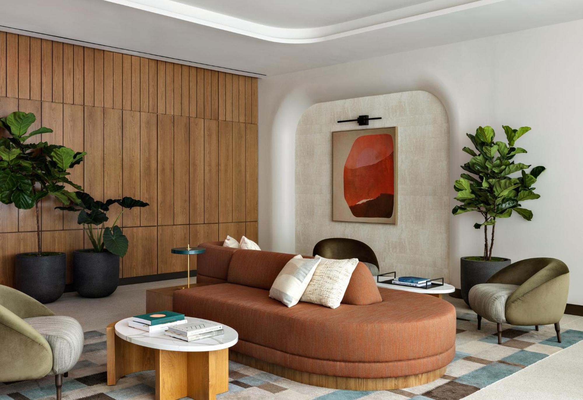 Отель Kimpton Theta New York - Times Square By Ihg Экстерьер фото The interior of the hotel