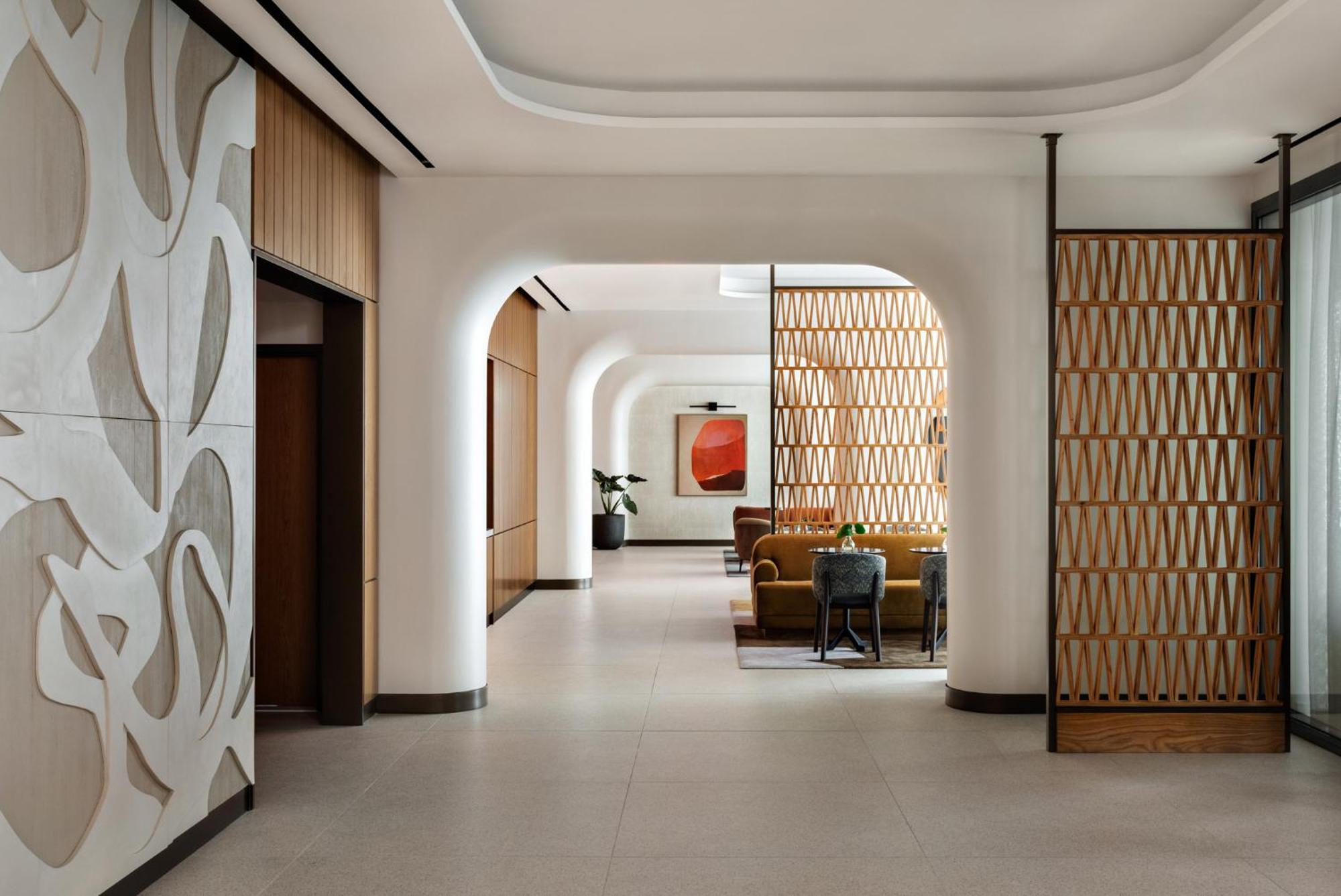 Отель Kimpton Theta New York - Times Square By Ihg Экстерьер фото The lobby of the hotel