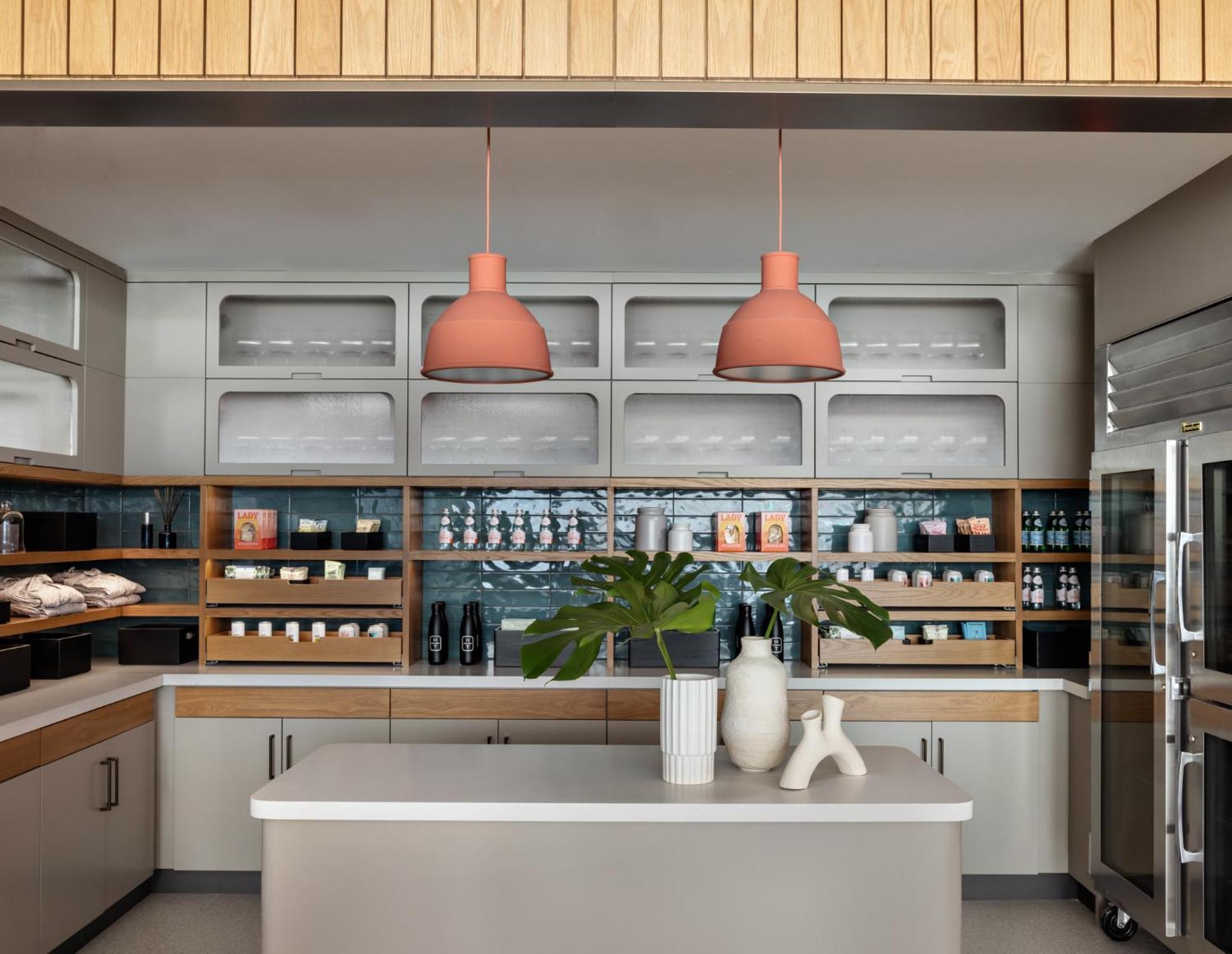 Отель Kimpton Theta New York - Times Square By Ihg Экстерьер фото Kitchen