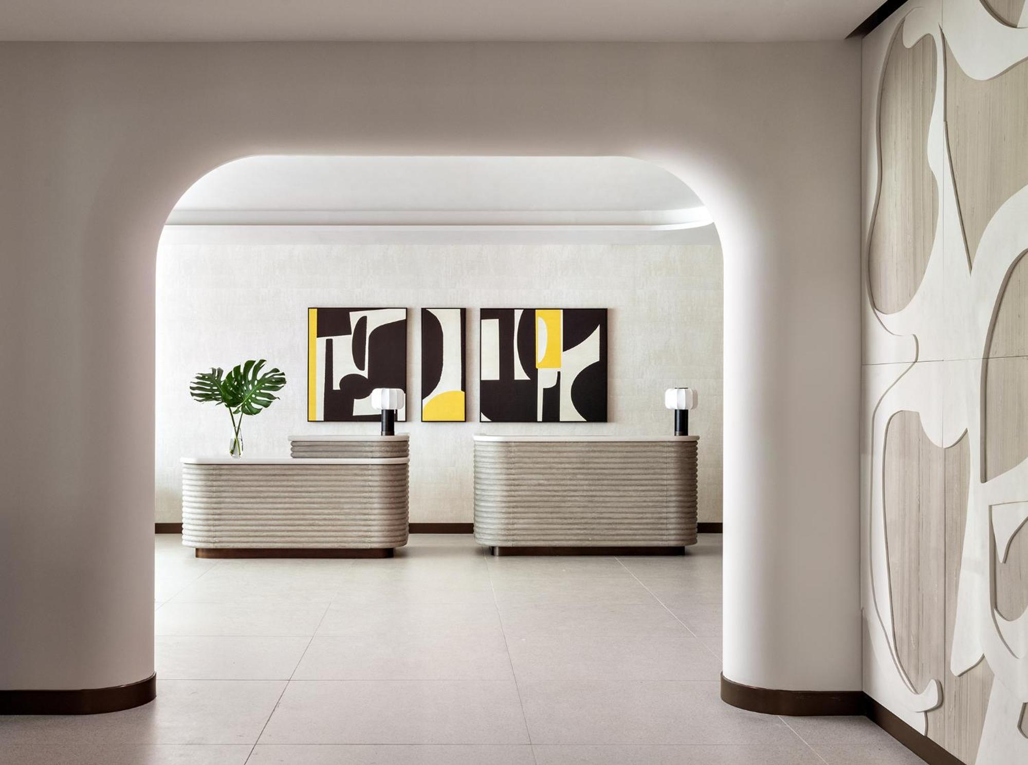 Отель Kimpton Theta New York - Times Square By Ihg Экстерьер фото The lobby of the Four Seasons Hotel, Milan